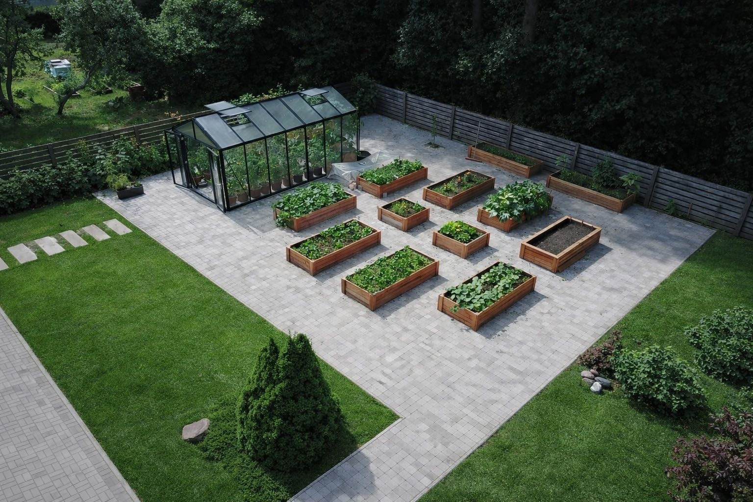Paver installation
